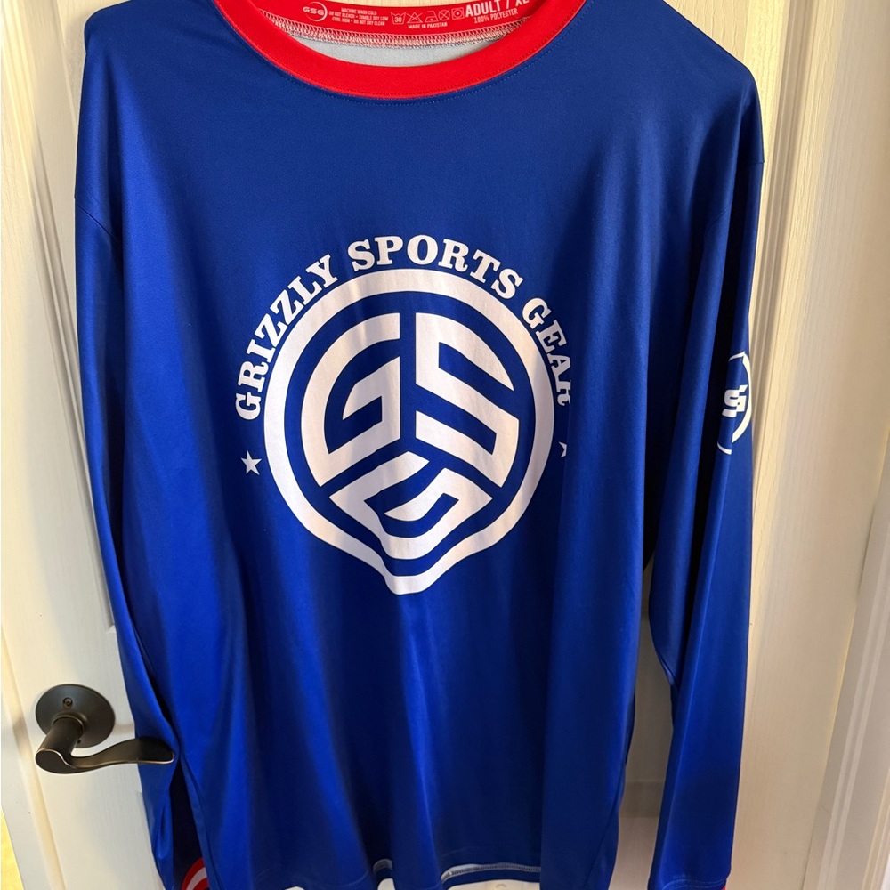 Blue Long Sleeve Tee